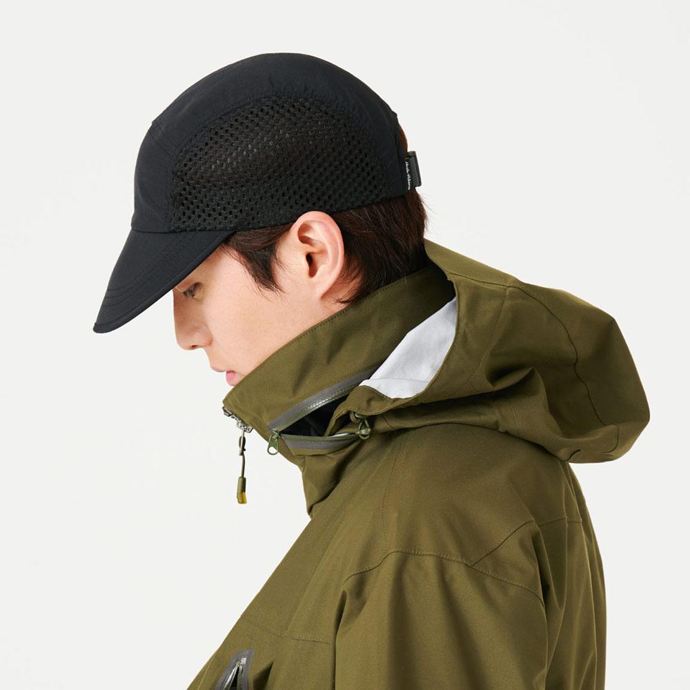 Haihaiking Sparrow Cap (Black / Black Mesh)