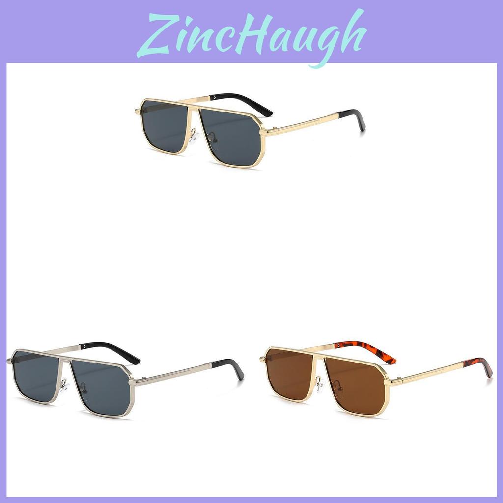 Geometric Square Sunglasses For Men With Uv400 Protection For Outdoor Driving And Fashion