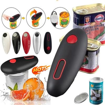 Portable Electric Can Opener Electric Can Opener Automatic Jar Bottle Machine Kitchen Opening Opener Tool One Touch Can Opener