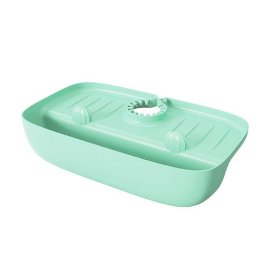 

Поддон-каплеуловитель Yousheng с держателем для губки, универсальный, простая установка, защита от брызг для кухонной раковины, коврик для смесителя