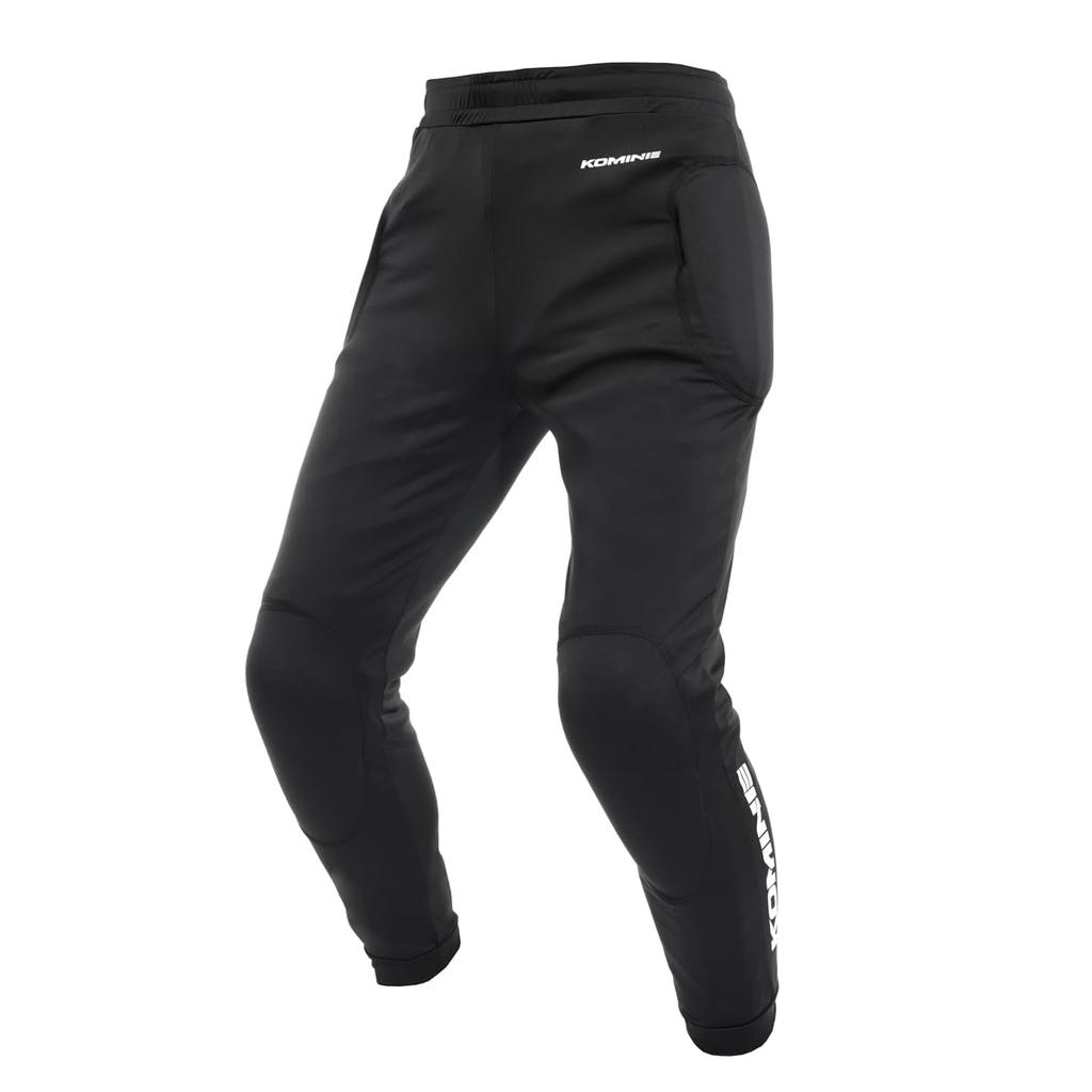 Komine SK-852 Enigma Light Inner Protective Pants, Motorcycle Protector, CE Standard, Quick Dry, Cool Feeling, Black, S