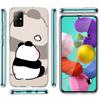Cartoon Cute Panda Bear Phone Case For Samsung Galaxy A52 A32 A22 A12 A51 A31 A50S A30S A20S A10S Note 20 Ultra 10 Plus S10 A72