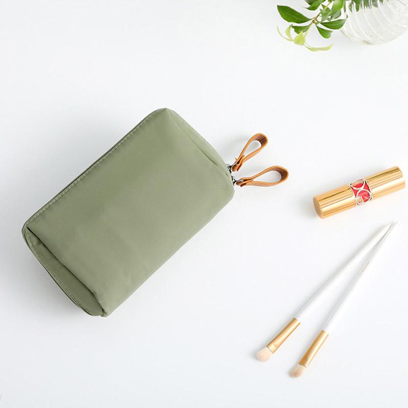 2026 Damen Kosmetiktasche Unifarbene Koreanischer Stil Make-up Tasche Beutel Kulturtasche Wasserdichte Make-up Organizer Etui Tasche