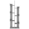 VidaXL Bibliothèque 48x25,5x140 cm Sonoma gris Bois d'ingénierie 816006