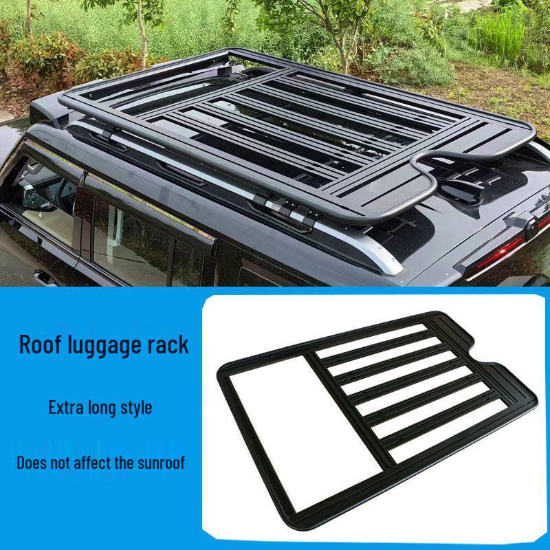 Jetour Traveler ShanHai T2 Aluminum Roof Side Ladder & Rear Window Platform