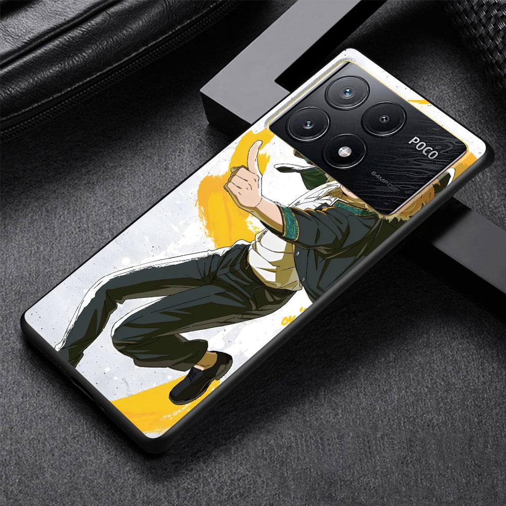 WIND BREAKER WINBRE Case for Xiaomi Poco M3 X3 NFC X5 M5s M4 Pro 5G F3 Black Silicone Soft Phone Cover Coque