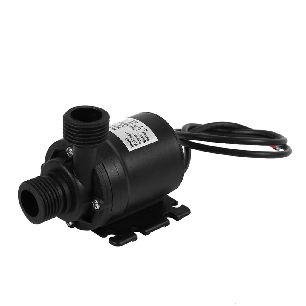 DC 24V Hot Water Circulation Pump Solar Energy Brushless Motor Aquarium Submersible 800L H 5M