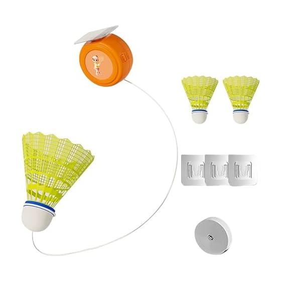 Indoor badminton solo badminton practice automatic return badminton that can be done at home automatic rebound badminton for beginners and