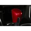 For Honda Accord 2018- Glossy Red Center Console Gear Shift Knob Head Cover