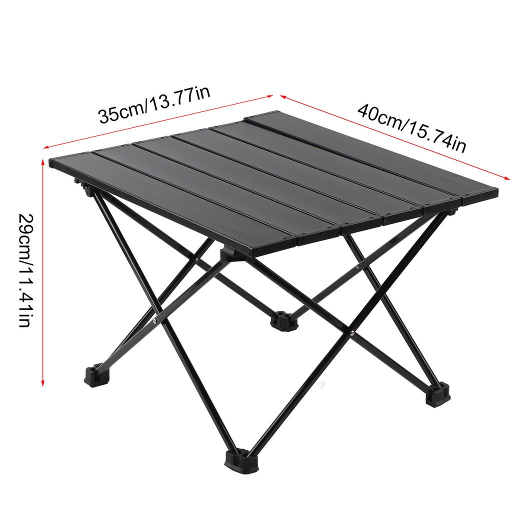 Lightweight Collapsible Picnic Table Multifunctional Portable Outdoor Camping Dinner Barbecue Desk Small