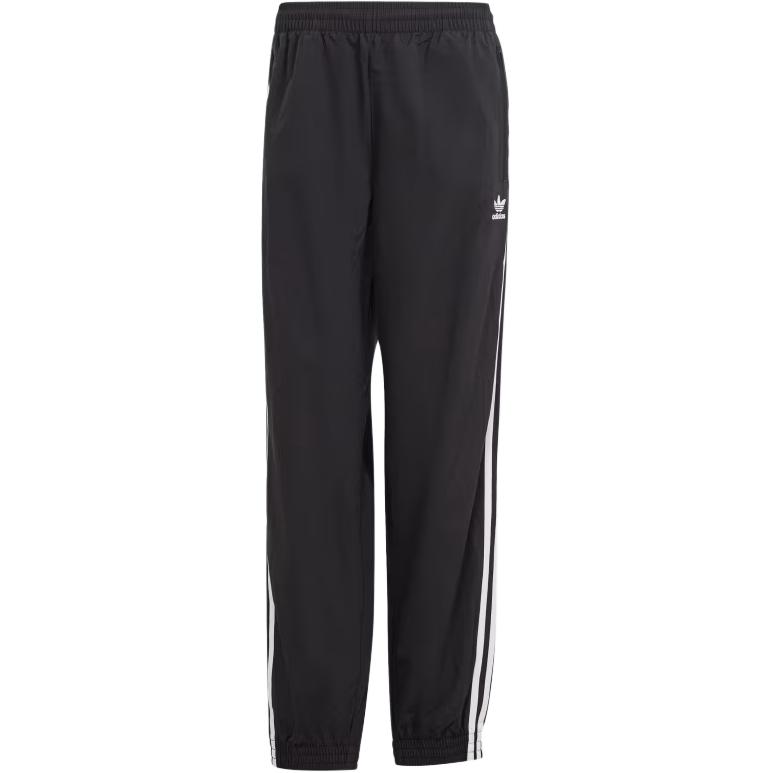Adidas Originals Adicolor Woven Firebird Regular Fit Tapered Leg 3-Stripes Zipped Pocket Elastic Cuff Track Pants Men Black IT2501 S