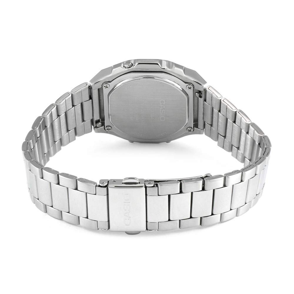Casio Collection Premium vintage kvarts herreklokke, sølv, vintage.