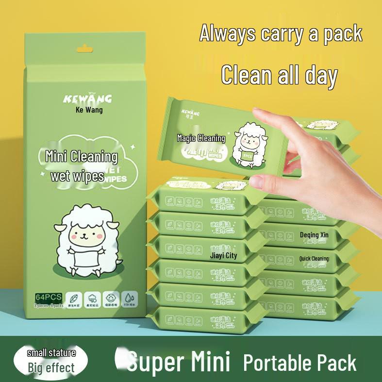 Children's Hand, Mouth, and Diaper Cleaning Wet Wipes - Large Pack