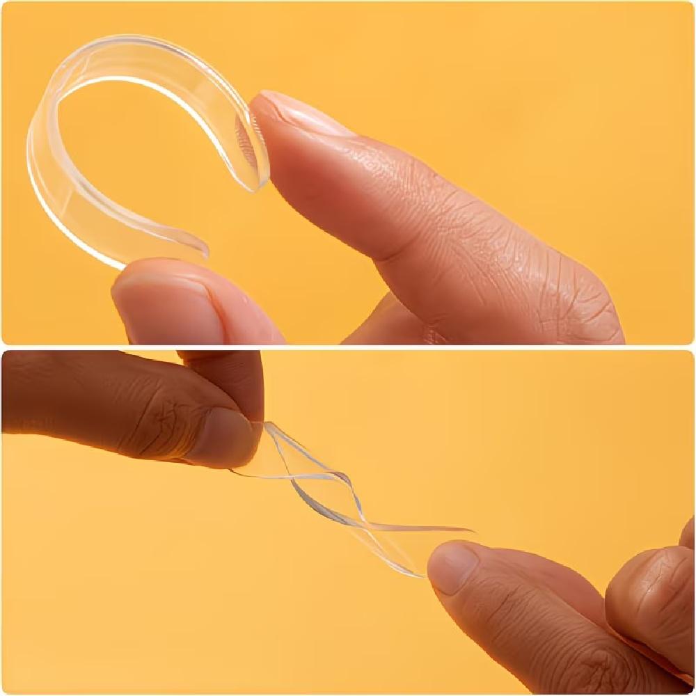 10 Bucăți/8 Bucăți/4 Bucăți Autocolante Silicon Transparent Protecții Colțuri Protector Perete Mobilier Frigider Dulap Sticlă Tampon Tăcut Anti-lovire