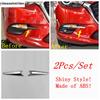 Chrome Front Rear Fog Light Lamp Door Handle Bowl Grille Strip Rearview Mirror Cover Trim For Mazda 3 2017 2018 Car Accessories