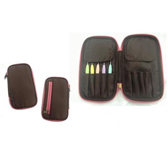 Lace needle set zippered case set "Amure" (43-323) + (55-943)