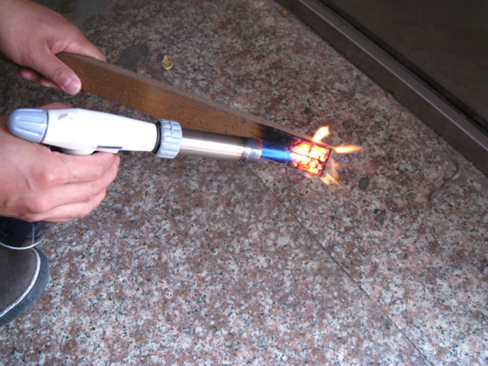 360 degrees  Rotatable Reliable Safe Butane Gas Torch Burner Auto Ignition Camping BBQ Flamethrower Flame