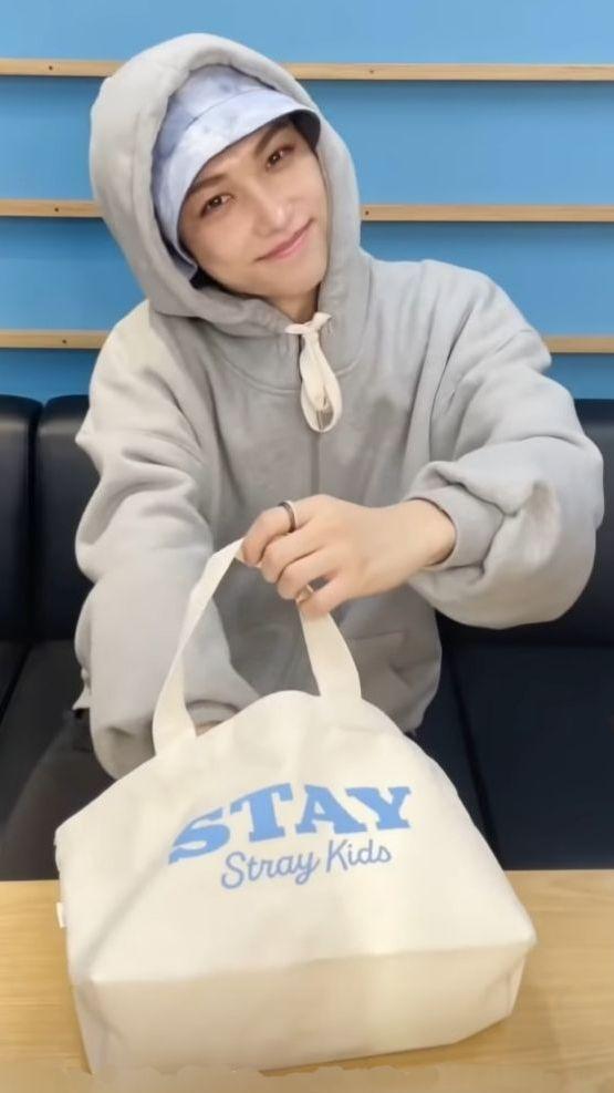 [USED] Super Rare Stray Kids Skiz Korea FC STAY 2nd Season Tote Bag