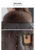 Women's Fashionable Faux Fur & Leather Jacket with Cotton Lining