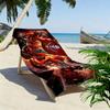 Tampa Bay Buccaneers2 Print Beach Towel, Large Soft Quick Dry Towel for Beach Camping Swimming