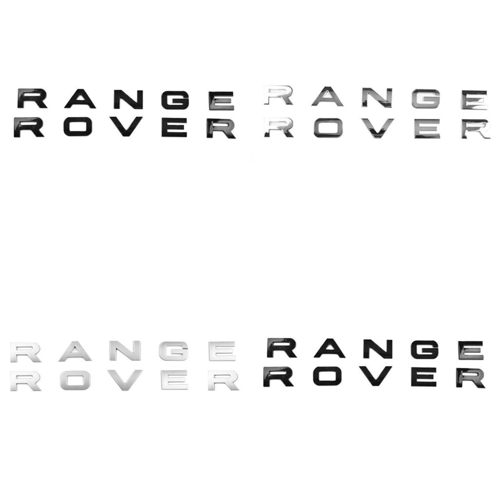Range Rover Vehicle Logo Sticker With Abs Material For Car