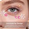 Sexy Diamond Face Tattoo Sticker Colorful Glitter Crystal Party Face Decal Self-Adhesive Rhinestones Face Jewelry