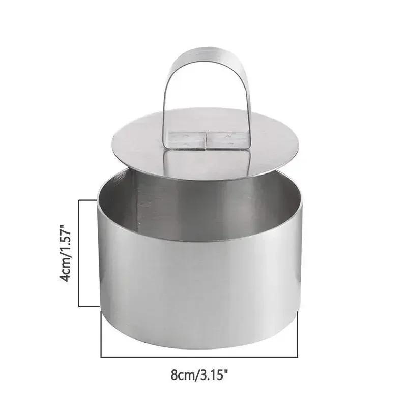Neue Form für Salat Backform Diy Backformen Werkzeuge Cupcake Form Salat Dessert Sterben Mousse Ring Kuchen Käse Werkzeug Edelstahl