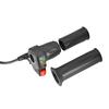 36V/48V Right and Left Electric Bike Handlebar Throttle Grip with Battery Indicator Power Switch