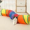 Cat Tunnel Foldable Tunnel Pet Supplies Cat S T Y Pass Play TunnelToy Breathable Drill Barrel for Indoor Loud Paper Pet Products