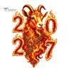 Static Glass Window Cling Chinese New Year Decoration, 2027 Goat Clings, Zodiac Home Art for Decals, Reusable Lunar Christmas Decor Store Decorations