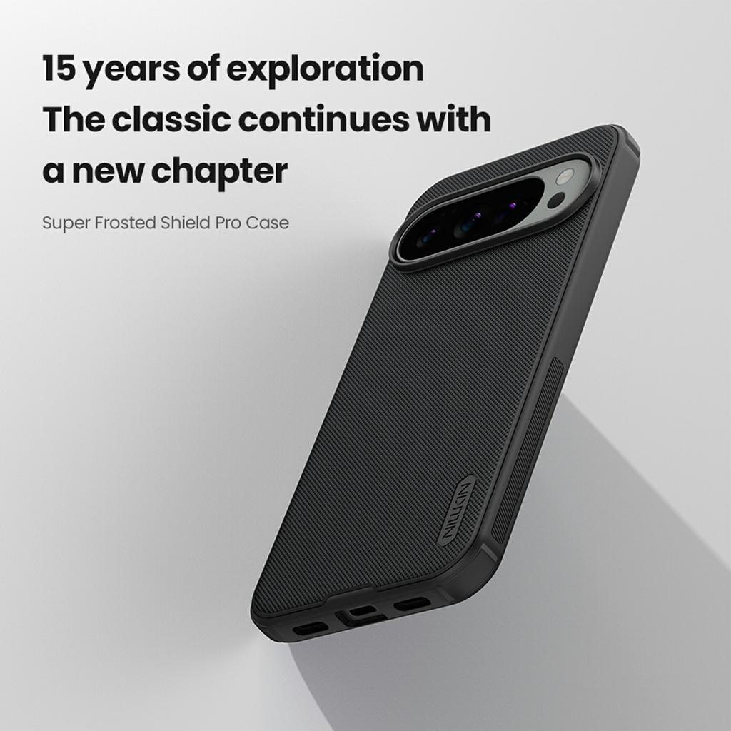NILLKIN Frosted Shield Pro Für Google Pixel 10 Pro XL Hülle Mattes PC + TPU Handyhülle
