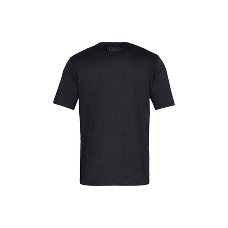Under Armour Round Neck Regular Fit T-Shirt Men Tops Black 1329583-001