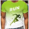3D Digitally Printed Men's T-shirt, Casual Crew Neck Short Sleeves