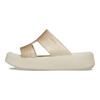Sandalias de Diapositiva Duraderas Antideslizantes Sandalias para Mujer Oro 209667-160