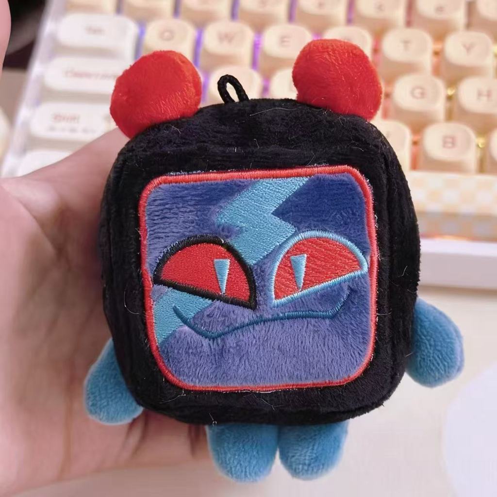 

Hazbin Hotel Vox Vincent Alastor Plush Toy With Pp Cotton Filling For Collectors And Gift Vox