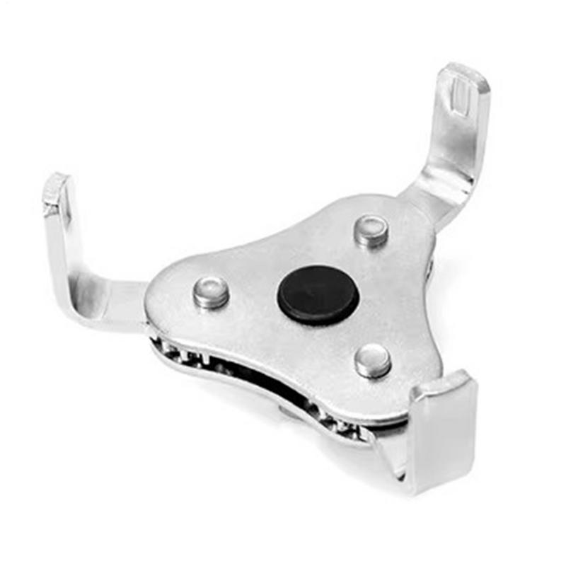 

3 Claw Oil Filter Wrench Tool Universal Oil Filter Wrench Adjustable Install Uninstall Removal Key Repairing Tool For 60-120mm United States