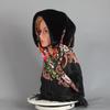 Faux Mink Fur Hood Hat Women Winter Warm Luxury Full Pelt Faux Mink Fur Scarf Hat Stylish Fashionable Female Outdoor Headscarf
