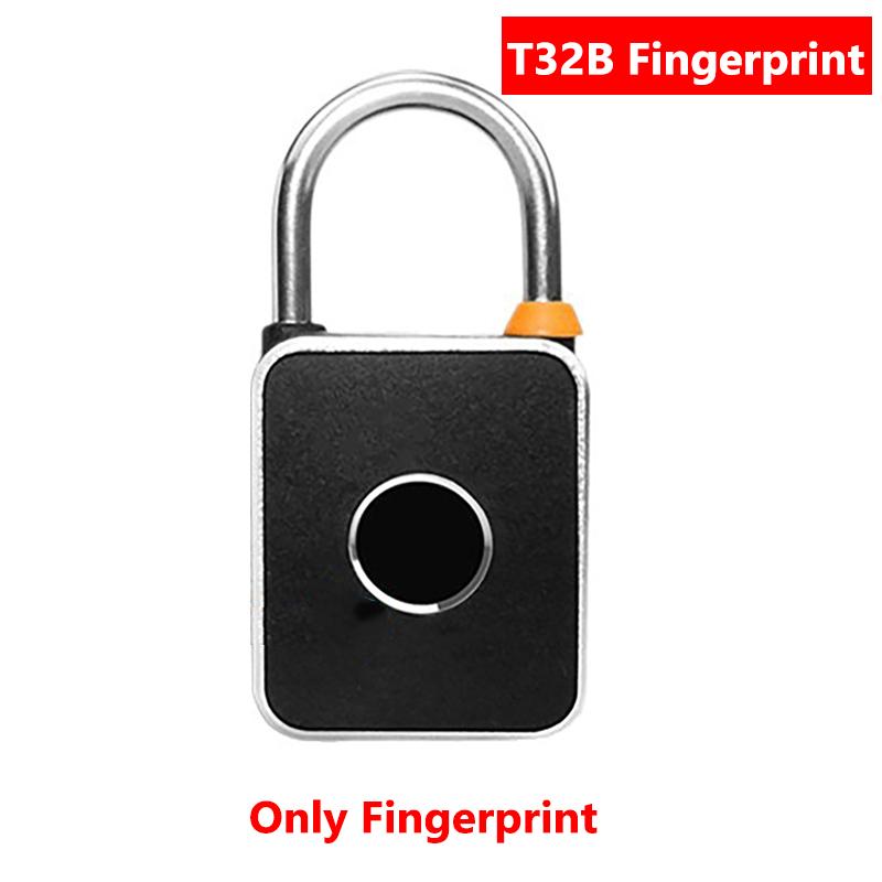Tuya Smart Padlock Fingerprint Password 3 In 1 Electric Biometric Lock Waterproof Keyless Mini Smart Locks Anti-theft Padlocks
