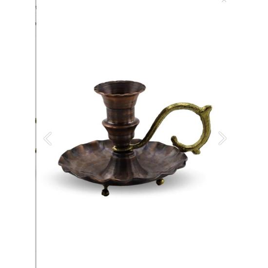

Мідний свічник Підсвічник Antique Şinanay