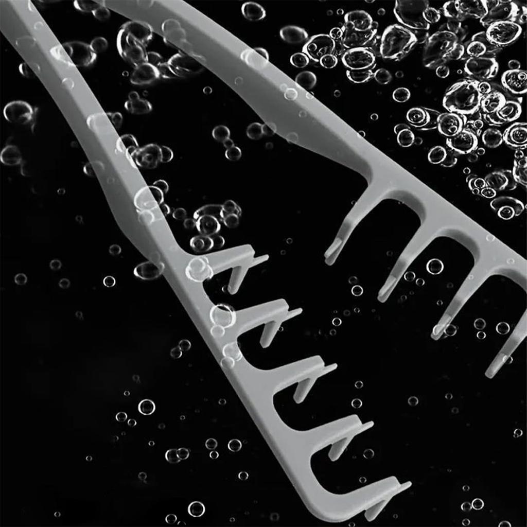 Hřeben na styling s texturou, Hřeben s velkými zuby pro objem a péči, Objem pro vlasy s ofinou