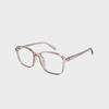 Ilsamsaemem Newtro Square Round See-Through Gray Blue Light Blocking Lenses