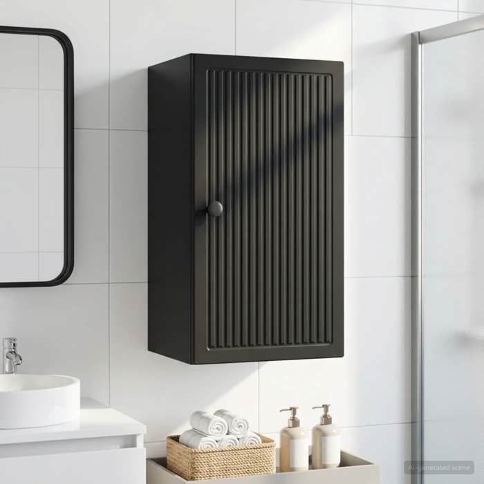 Maison Exclusive - Armoire murale de salle de bain EDE Noir 30 x 31 x 59 cm