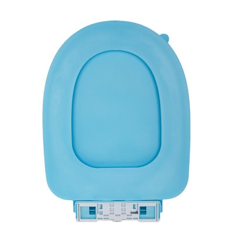 TLXT Thickened Soft O-Shaped Toilet Seat Cover