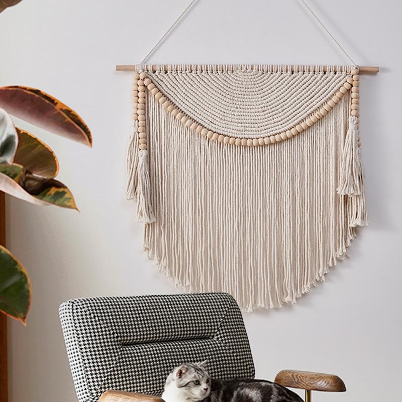 2026 Modern Minimalist Furniture Decorative Tapestries, Purely Hand-woven Decorative Tapestries