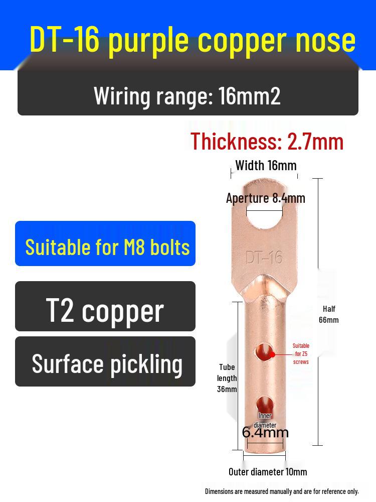 Copper-Aluminum Transition Connector Terminal Block, Quick Wire Connection Tool, No-Press Pipe Butt Connection GTLC