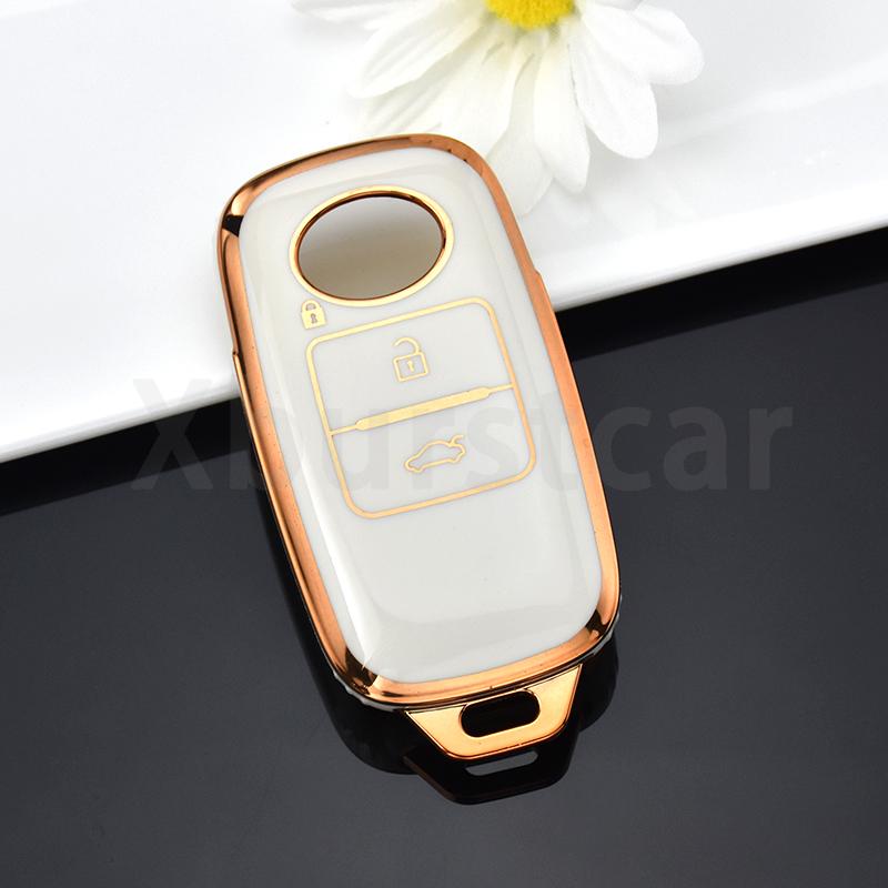 Shell Fob for Toyota Yaris Ativ Raize Veloz Avanza Rush Perodua Daihatsu Malaysia Auto Smart Remote Car Key Case Cover 3 Buttons