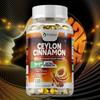 High-quality Cinnamon Supplement, 1800 Mg, All-natural, Nutritional Supplement, 120 Capsules, Suitable for Adults.