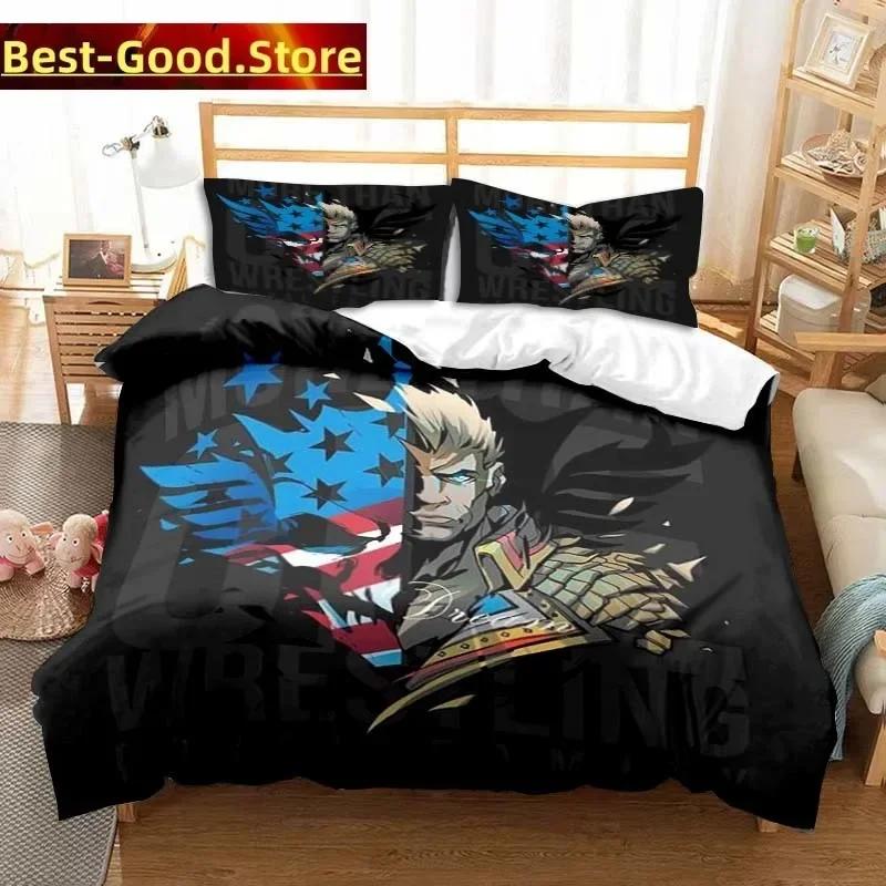

3D Print Cody Rhodes American Nightmare Beding Set Printed With Pilowcase Soft Duvet Cover Soft Single Double Quen Super King-Sized Dimensionsd 120*200cm Single