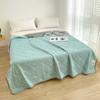 Cool Summer Quilt Solid Color Ice Silk Summer Quilt Single and Double Machine Washable Air Conditioner Gift Thin Quilt