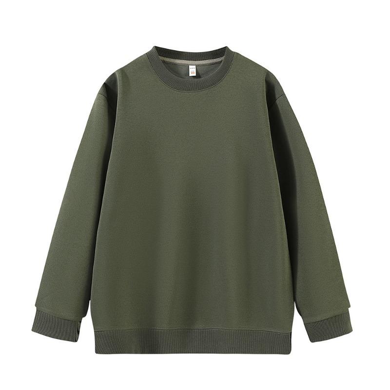 Unisex Loose Long Sleeve Crew Neck Sweatshirt For Autumn Winter